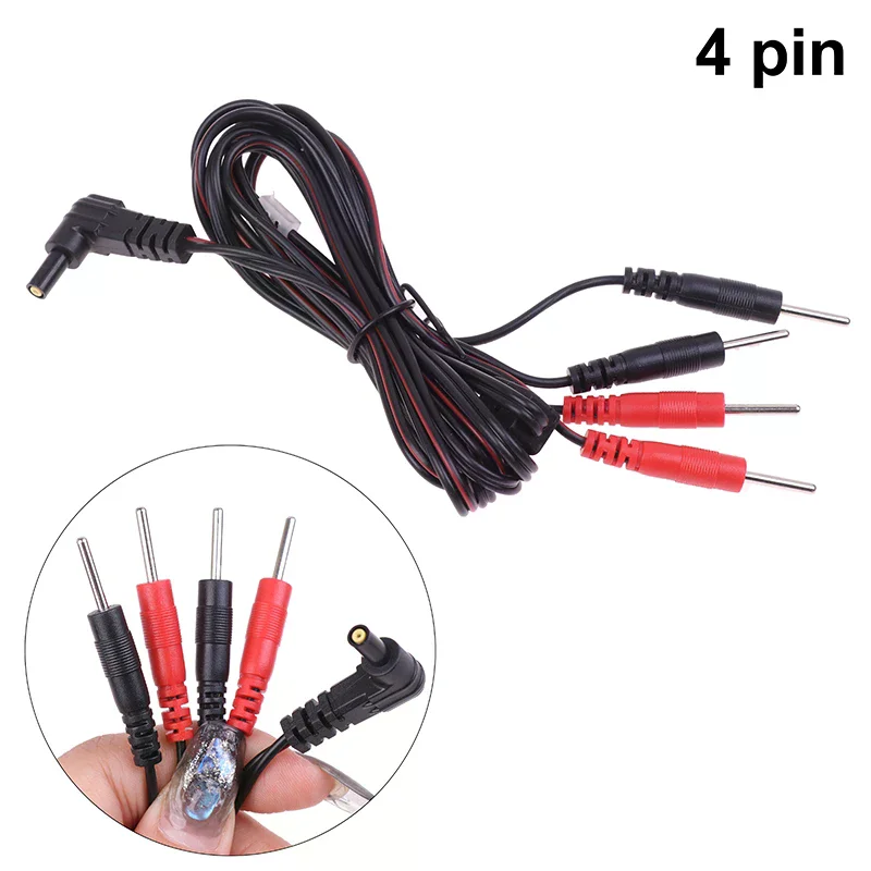 1Pcs 1.2M 2.35mm Plug 2.0mm Pin Replacement Electrode TENS Unit Lead Wires Connector Cables Jack DC Head Digital Therapy Machine
1Pcs 1.2M 2.35mm Plug 2.0mm Pin Replacement Electrode TENS Unit Lead Wires Connector Cables Jack DC Head Digital Therapy Machine