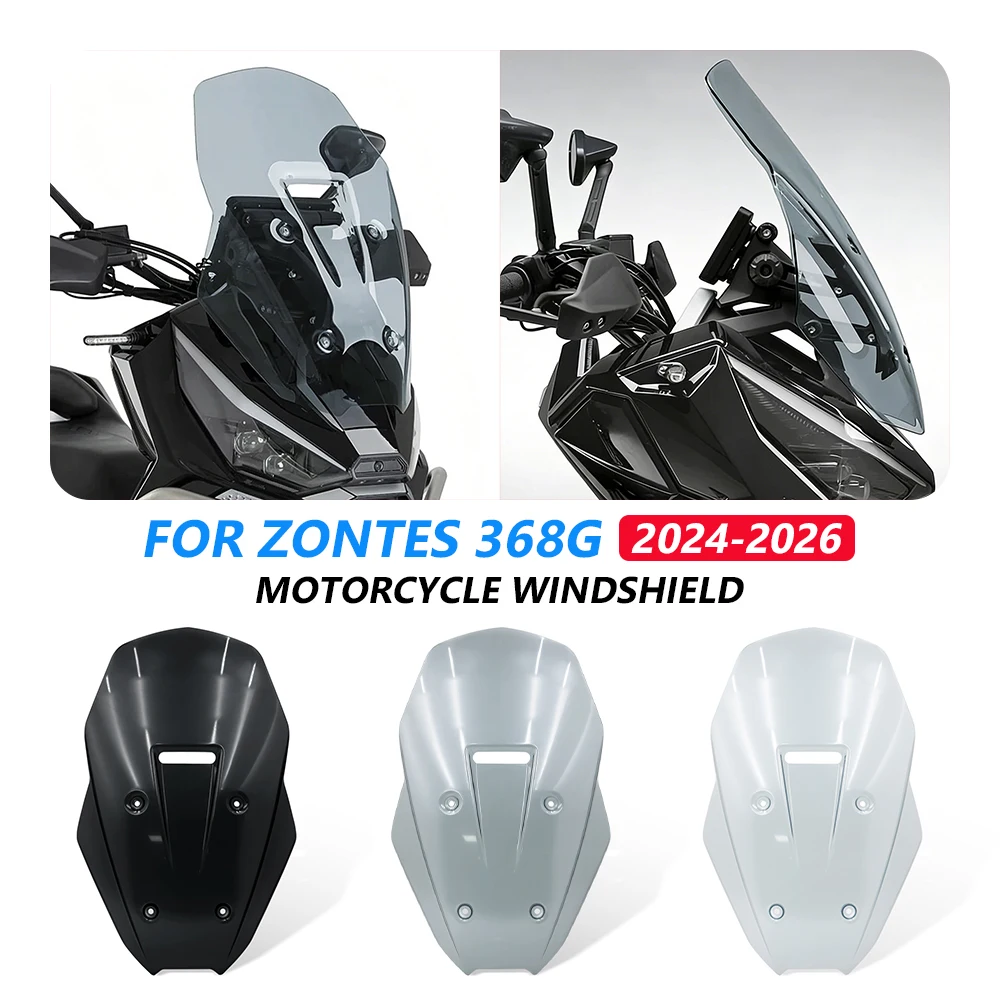 For Zontes 368G 368 G 2024 2025 2026 Motorcycle Windshield Windproof Deflector Windscreen Wind Air Panel Aerodynamic Accessories
For Zontes 368G 368 G 2024 2025 2026 Motorcycle Windshield Windproof Deflector Windscreen Wind Air Panel Aerodynamic Accessories