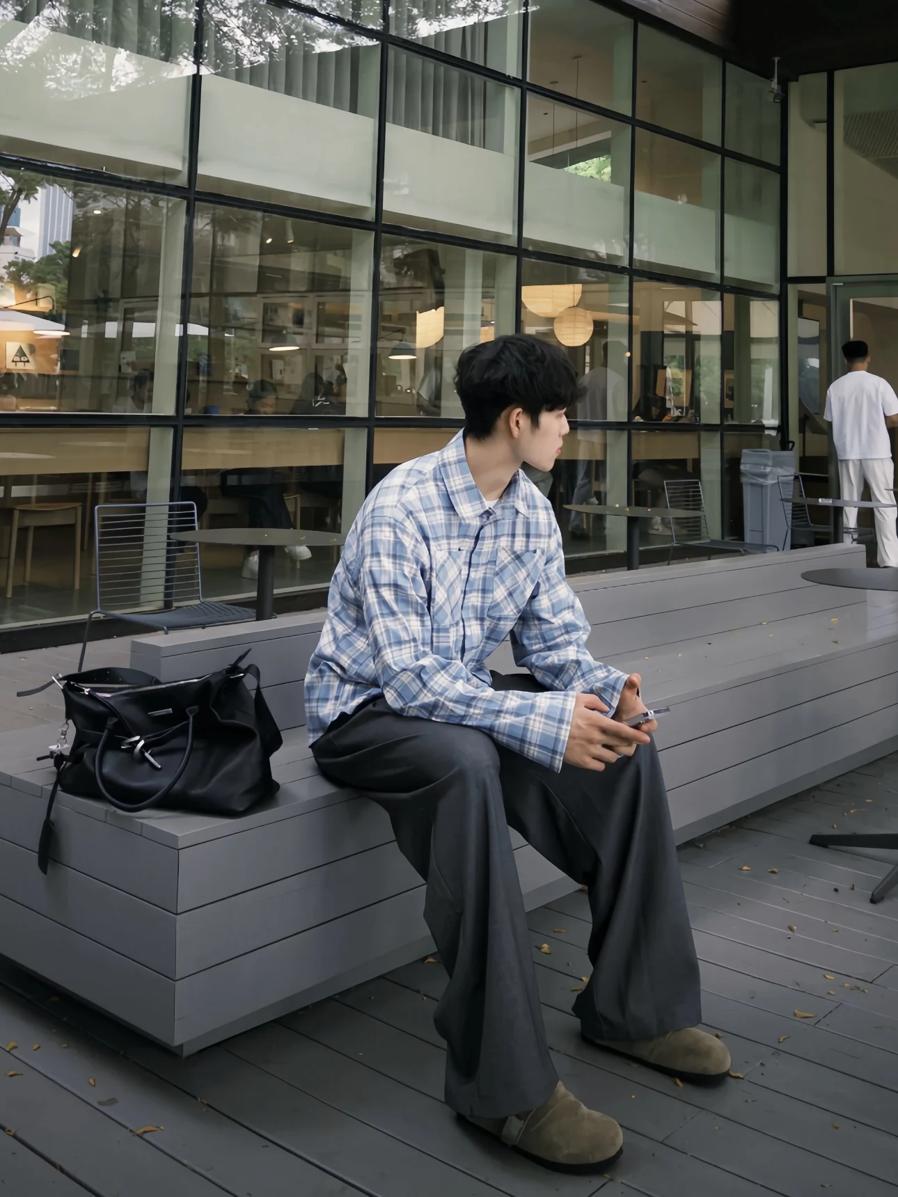 Свободный крой в клетку Long Sve irt, мужская осенняя повседневная универсальная свободная куртка North Carolina Blue в американском стиле ретро в стиле ретро
Свободный крой в клетку Long Sve irt, мужская осенняя повседневная универсальная свободная куртка North Carolina Blue в американском стиле ретро в стиле ретро