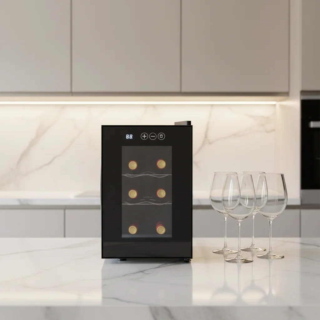 16L 6 Bottles Hotel Single Door Mini Fridge Electronic Wine Cooler
16L 6 Bottles Hotel Single Door Mini Fridge Electronic Wine Cooler