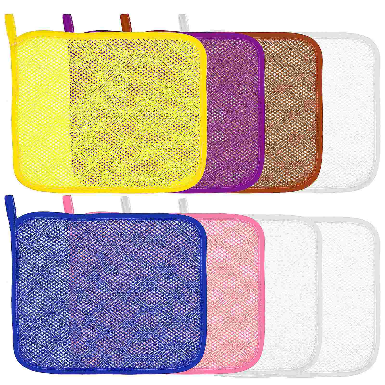 8 Pcs Bath Towel Cloth Man Miss Face Scrub Exfoliating Nylon Shower for Body Wash
8 Pcs Bath Towel Cloth Man Miss Face Scrub Exfoliating Nylon Shower for Body Wash