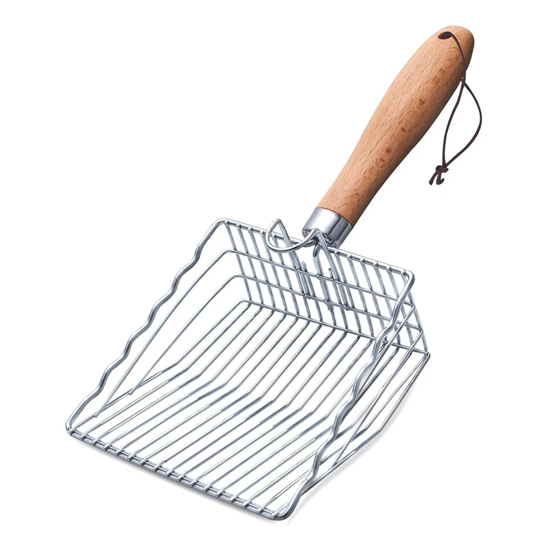 Cat Litter Scoop, Kitty Metal Scoop With Hook And Hole, Stainless Steel Kitten Poop Lifter For Litter Box
Cat Litter Scoop, Kitty Metal Scoop With Hook And Hole, Stainless Steel Kitten Poop Lifter For Litter Box