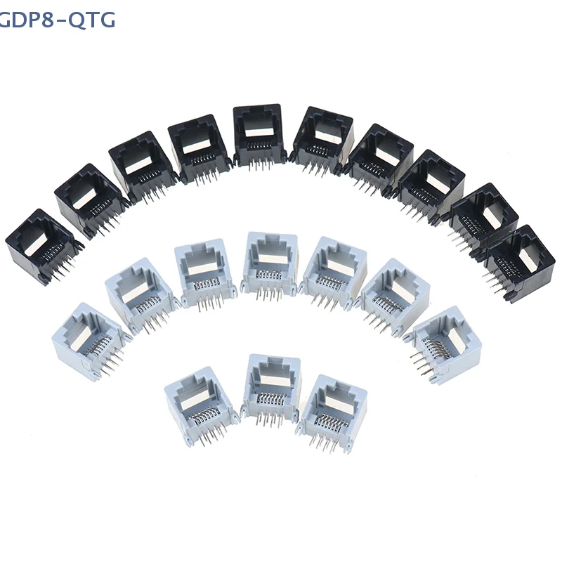 NEW 10pcs/lot RJ45 8P8C Computer Internet Network PCB Jack Socket
NEW 10pcs/lot RJ45 8P8C Computer Internet Network PCB Jack Socket