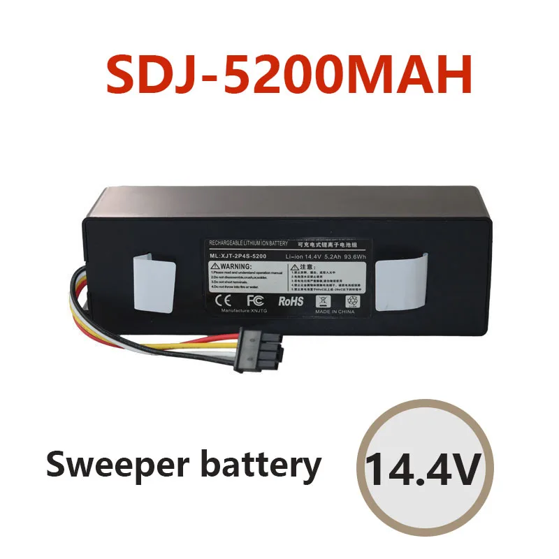 Сменный аккумулятор для пылесоса Xiaomi Robot Roborock S50 S51 S55, 14,4 В, 5200 мАч, аксессуары, запасные части
Сменный аккумулятор для пылесоса Xiaomi Robot Roborock S50 S51 S55, 14,4 В, 5200 мАч, аксессуары, запасные части