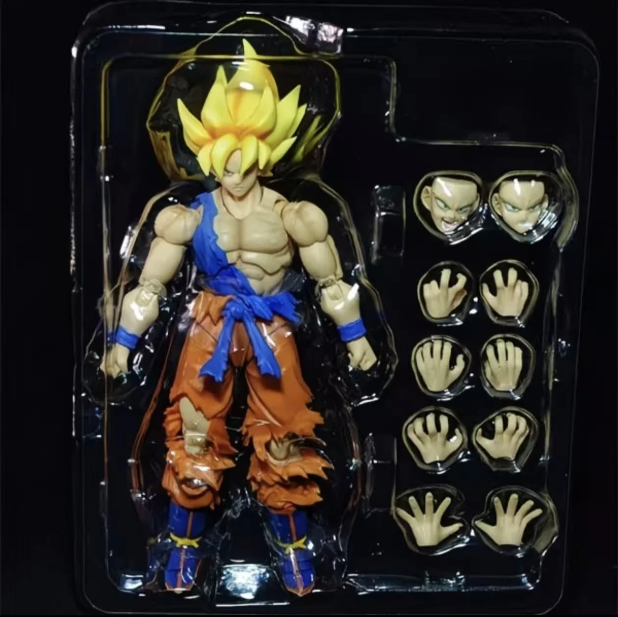 В наличии 100% Оригинальная фигурка N&T Studio N&T01A 01B Dragon Ball SHF Super Saiyan Son Goku Battle Damaged 3.0
В наличии 100% Оригинальная фигурка N&T Studio N&T01A 01B Dragon Ball SHF Super Saiyan Son Goku Battle Damaged 3.0