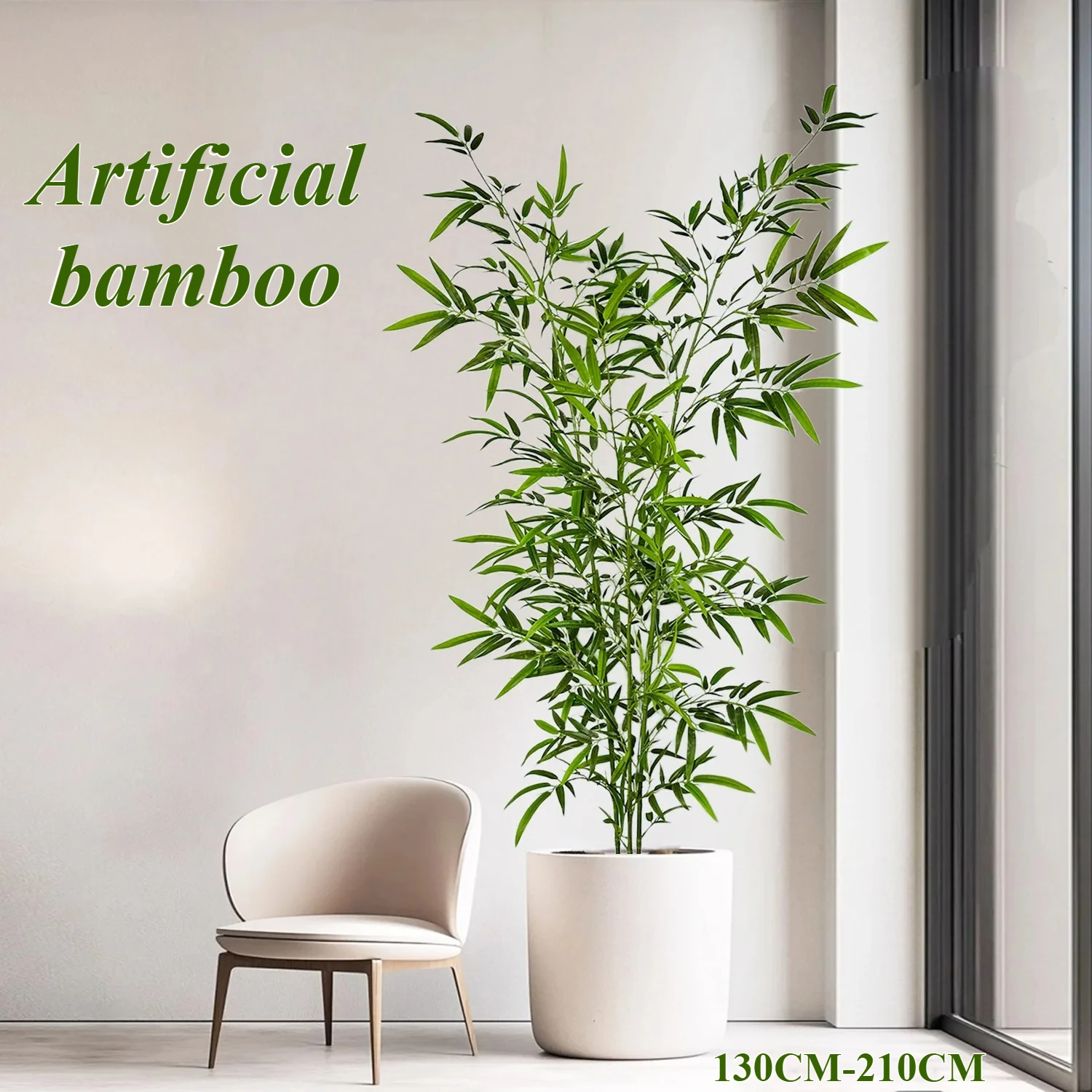 Artificial Bamboo PVC Material Does Not Fade Removable Bamboo 130CM To 210CM Green Fake Plant Family Hotel Garden Decoration
Artificial Bamboo PVC Material Does Not Fade Removable Bamboo 130CM To 210CM Green Fake Plant Family Hotel Garden Decoration