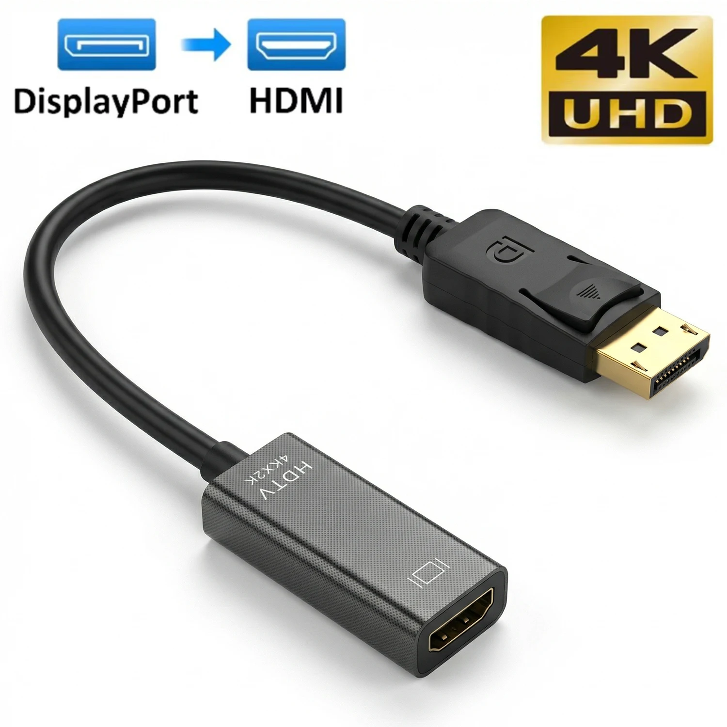 Portable 4K/1080P Mini Displayport To HDMI-compatible Adapter Cable For PC Laptop TV Projector Display Port Converters
Portable 4K/1080P Mini Displayport To HDMI-compatible Adapter Cable For PC Laptop TV Projector Display Port Converters