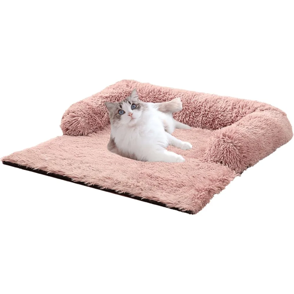 Fluffy Plush Dog Mat with Removable Cover for Furniture Protection, Suitable for Large, Medium, and Small Dogs and Cats
Fluffy Plush Dog Mat with Removable Cover for Furniture Protection, Suitable for Large, Medium, and Small Dogs and Cats