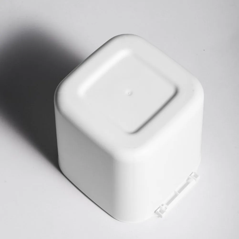 Mini Desktop Trash Can White Small Waste Basket with Lid for Office Bathroom Craft Children Bedroom Storing Paper Towels Bread
Mini Desktop Trash Can White Small Waste Basket with Lid for Office Bathroom Craft Children Bedroom Storing Paper Towels Bread