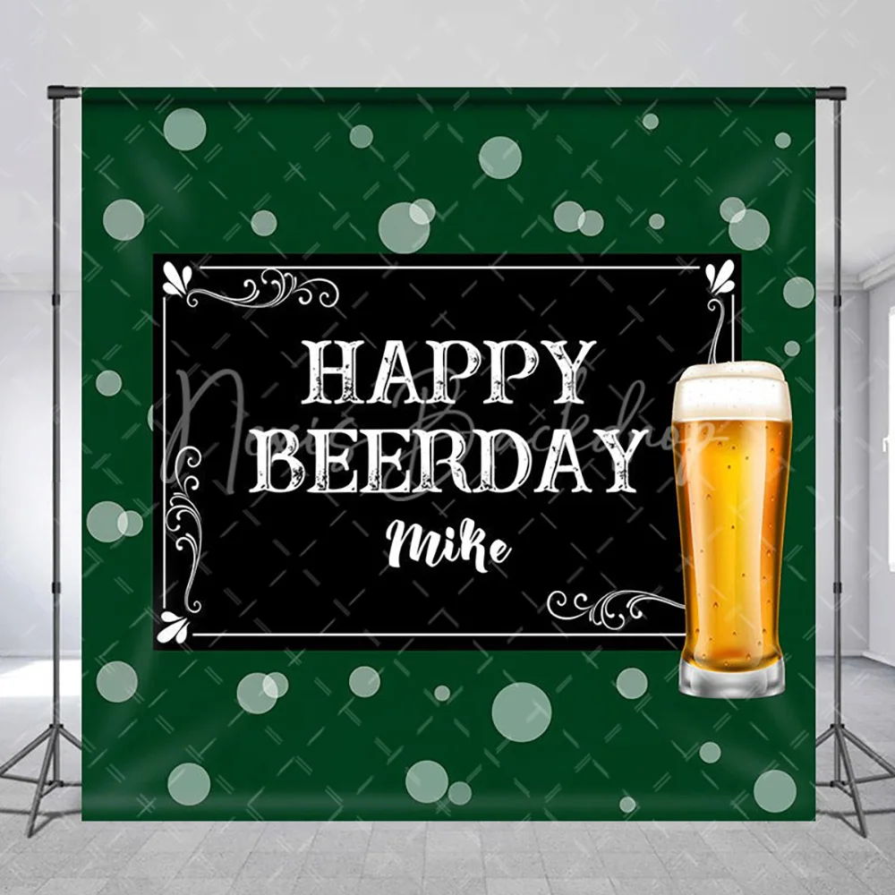 Personalized Name Beer Green Bokeh Birthday Backdrop for Men, Cheers Ale Photography Background Photo Booth Decoration
Personalized Name Beer Green Bokeh Birthday Backdrop for Men, Cheers Ale Photography Background Photo Booth Decoration