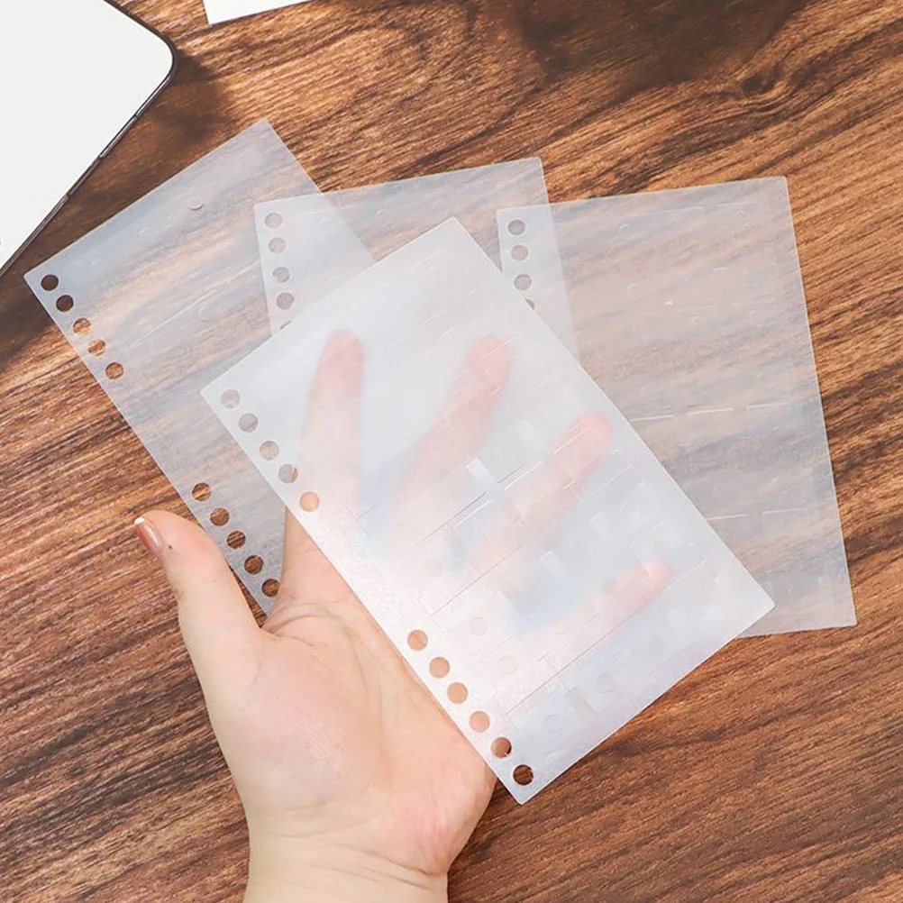 5 Sheets Loose-leaf Hole Plug-in Sticker Note Tabs Portable Book Annotation Kit Pvc Reading Flags
5 Sheets Loose-leaf Hole Plug-in Sticker Note Tabs Portable Book Annotation Kit Pvc Reading Flags