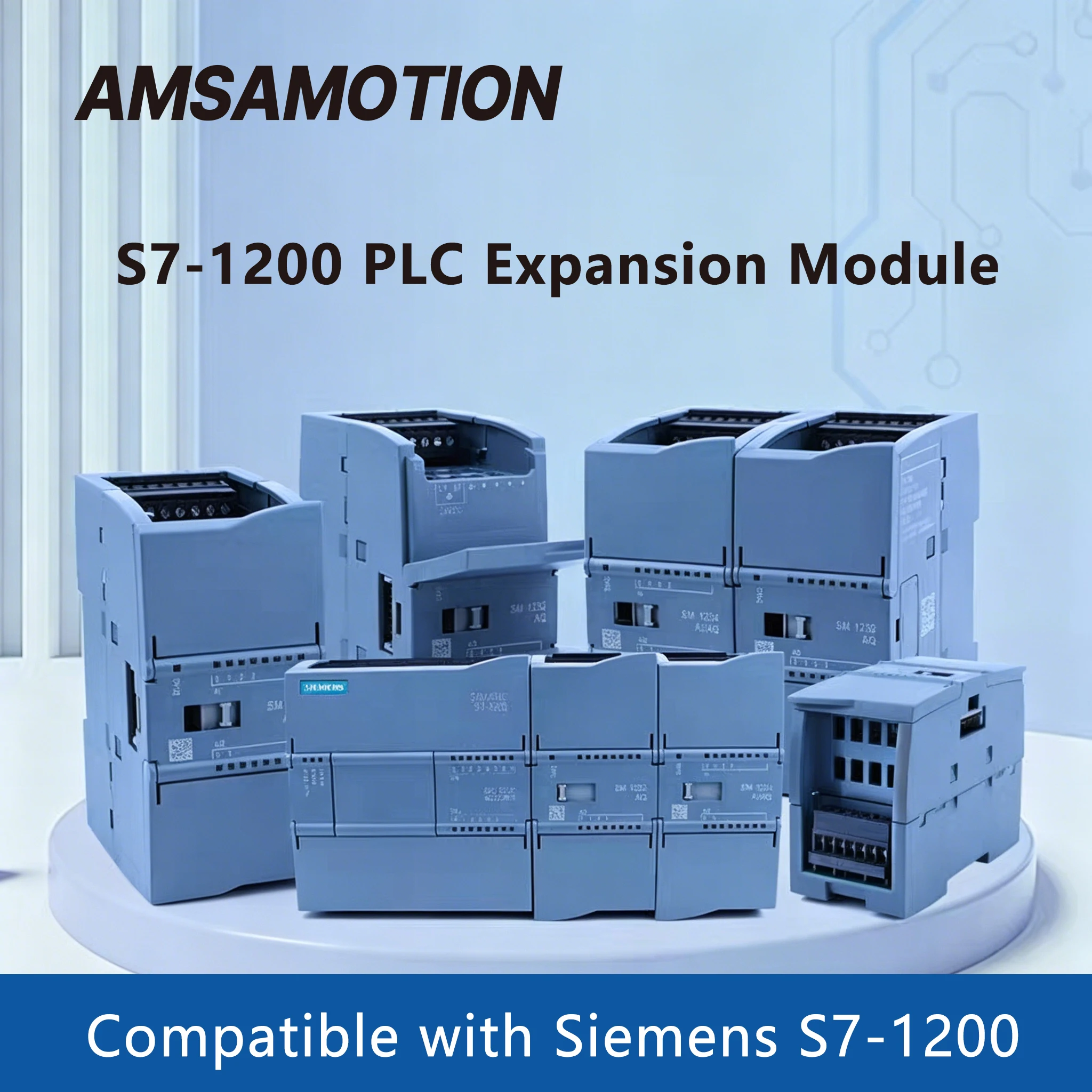 S7-1200 Expansion Module Compatible Siemens PLC Digital Analog Expansion Module 6ES7 SM1231 SM1232 SM1234
S7-1200 Expansion Module Compatible Siemens PLC Digital Analog Expansion Module 6ES7 SM1231 SM1232 SM1234