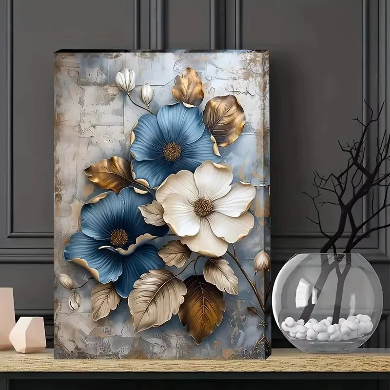 Floral Painting Canvas Wall Art, Blue And White Porcelain Canvas Prints, For Rooms Bedrooms Offices Living Rooms Home Decoration
Floral Painting Canvas Wall Art, Blue And White Porcelain Canvas Prints, For Rooms Bedrooms Offices Living Rooms Home Decoration