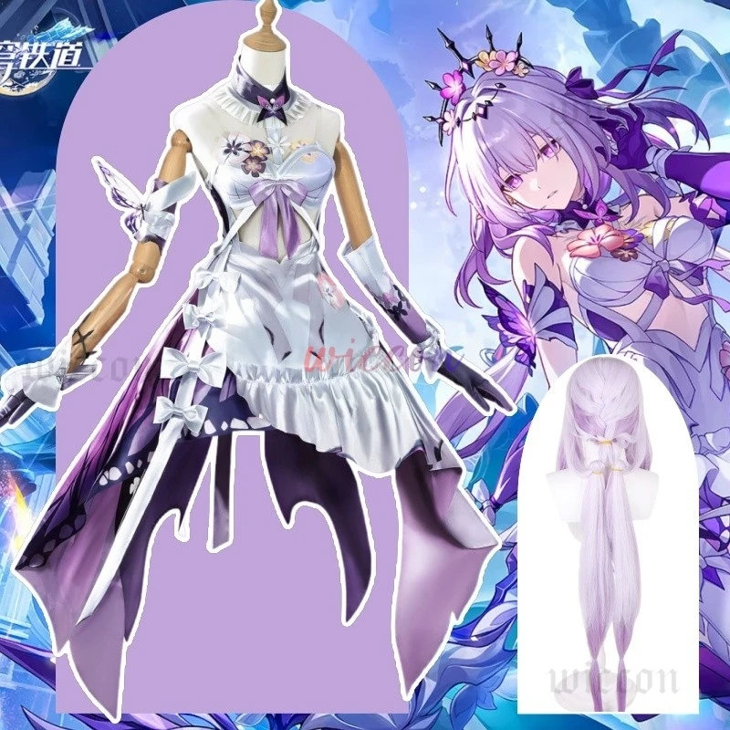 Новая игра Honkai Star Rail Castorice Косплей Костюм Хэллоуин Рождество Ролевая игра Вечеринка Комикс Castorice Лолита Платье Парик Обувь
Новая игра Honkai Star Rail Castorice Косплей Костюм Хэллоуин Рождество Ролевая игра Вечеринка Комикс Castorice Лолита Платье Парик Обувь