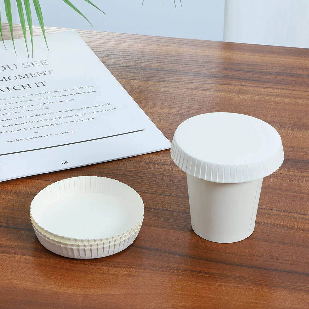 150pcs Paper Cup Lids Durable 7cm Size Stackable Long Lasting Disposable Covers Beverage Protector Eco Friendly Kitchen Bar
150pcs Paper Cup Lids Durable 7cm Size Stackable Long Lasting Disposable Covers Beverage Protector Eco Friendly Kitchen Bar