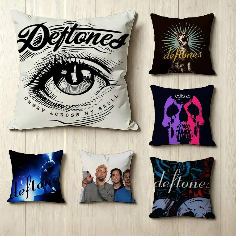 Alternative metal band D-Deftones Square Double-Sided printed Pillow Case Bedroom Bedside Pillow Sofa Cushion Cover
Alternative metal band D-Deftones Square Double-Sided printed Pillow Case Bedroom Bedside Pillow Sofa Cushion Cover