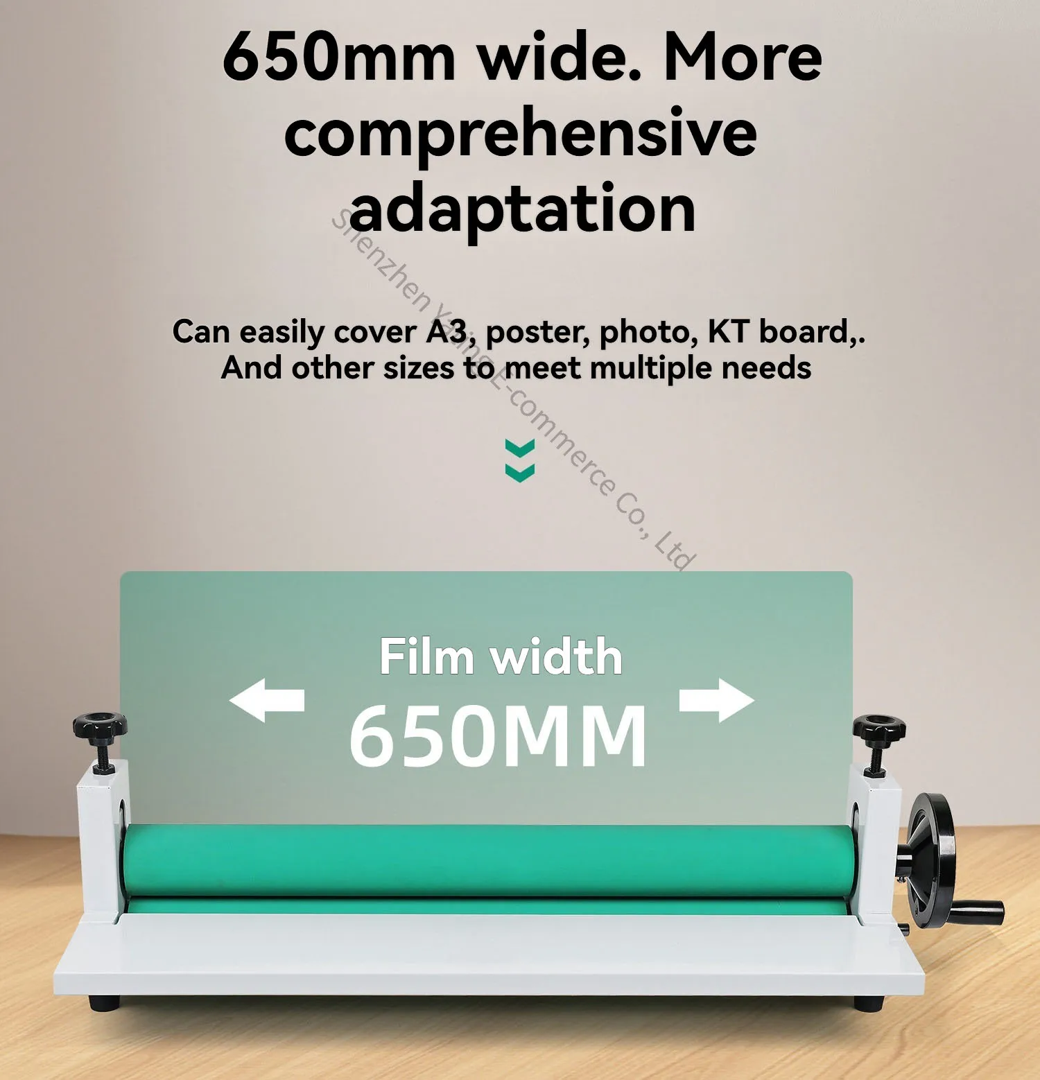 Electric Laminator Advertising Photo Laminating Cold Laminating Machine Film Laminator KT Board Poster Laminating Machine
Electric Laminator Advertising Photo Laminating Cold Laminating Machine Film Laminator KT Board Poster Laminating Machine