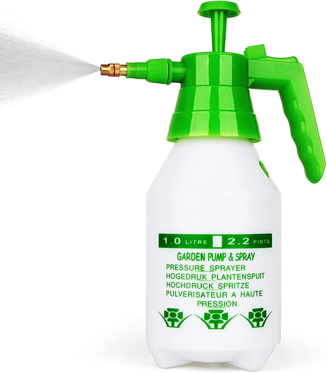 Handheld Pressure Sprayer 68oz, Adjustable Nozzle, Safety Valve for Watering, Cleaning, Car Wash
Handheld Pressure Sprayer 68oz, Adjustable Nozzle, Safety Valve for Watering, Cleaning, Car Wash