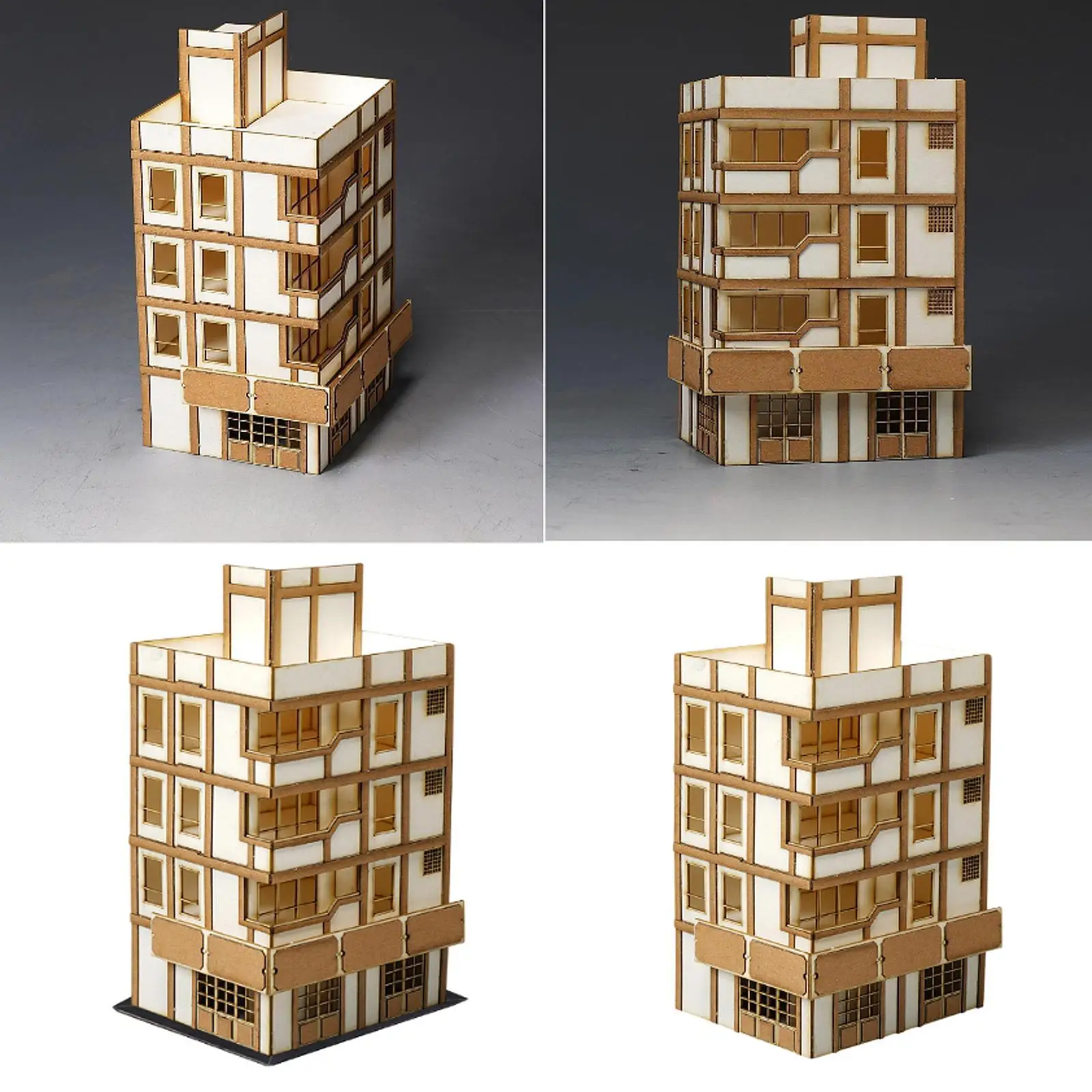 1/144 Miniature Building House Collection Ornaments Layout Scenery DIY Painting Sand Table City Building Architecture Scene
1/144 Miniature Building House Collection Ornaments Layout Scenery DIY Painting Sand Table City Building Architecture Scene