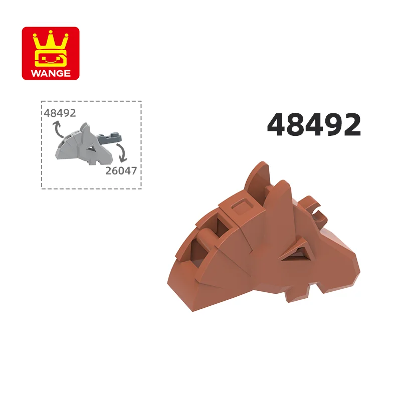 Wange 48492 100 г/55 шт. строительные блоки: лошадиный капюшон, Moc, цветные аксессуары, совместимы с кирпичами, детская игрушка «сделай сам», детали для сборки
Wange 48492 100 г/55 шт. строительные блоки: лошадиный капюшон, Moc, цветные аксессуары, совместимы с кирпичами, детская игрушка «сделай сам», детали для сборки