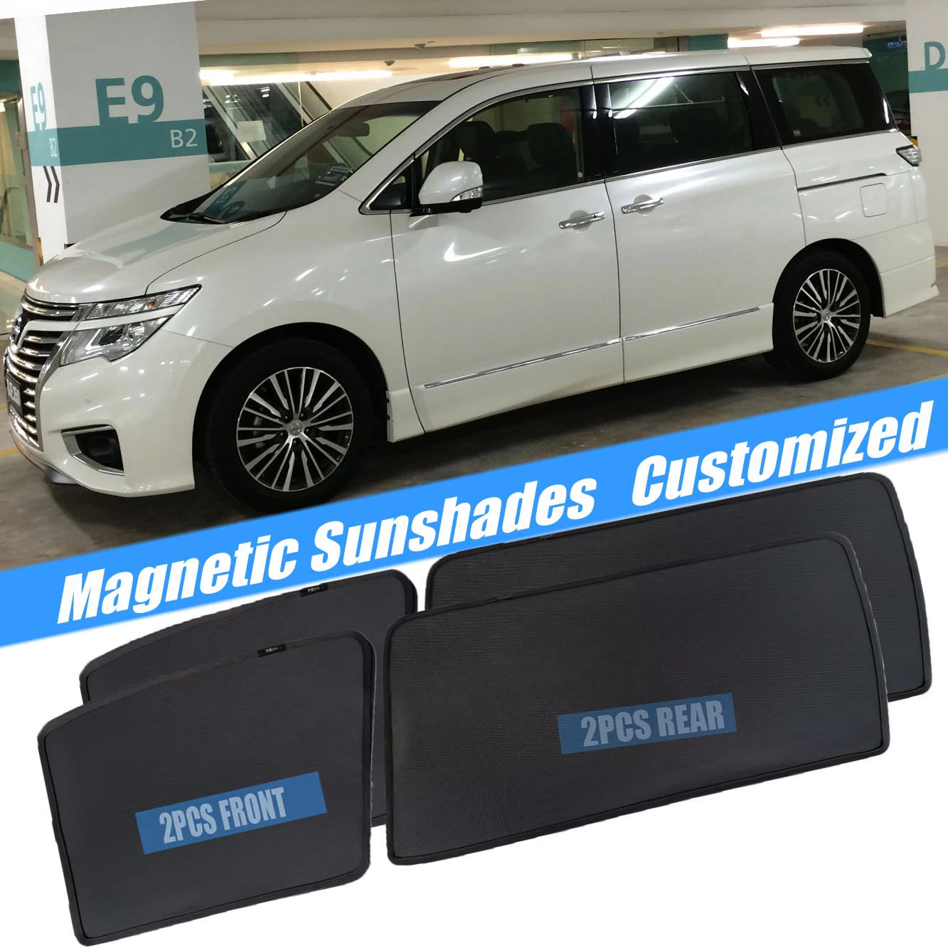 4 шт. магнитные Боковые солнцезащитные очки для Nissan Quest RE52 Elgrand E52 2012 - 2023 дверь автомобиль оконная занавеска сетка автомобильные аксессуары
4 шт. магнитные Боковые солнцезащитные очки для Nissan Quest RE52 Elgrand E52 2012 - 2023 дверь автомобиль оконная занавеска сетка автомобильные аксессуары