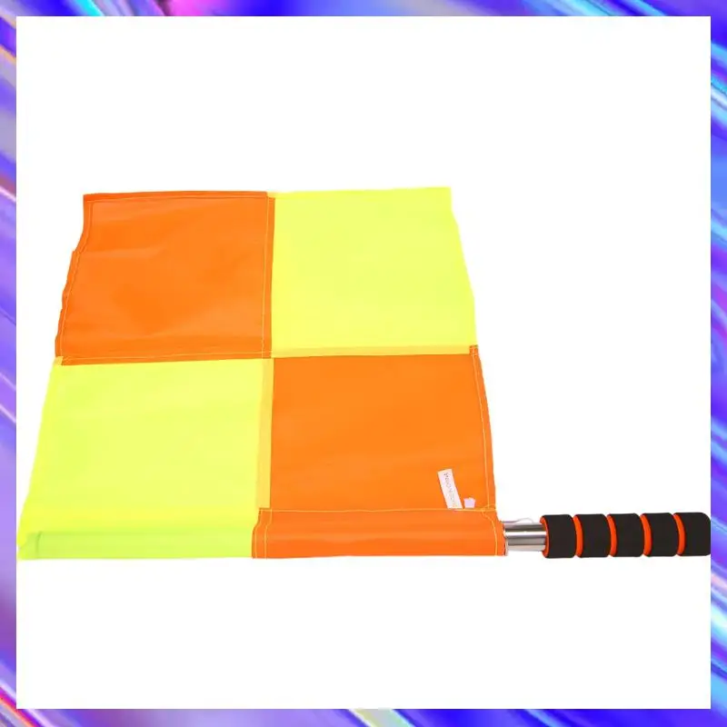 L71A 6X Soccer Referee Flags With Carrying Bag Football Judge Linesman Sideline Fair Play Sports Match Flags Referee
L71A 6X Soccer Referee Flags With Carrying Bag Football Judge Linesman Sideline Fair Play Sports Match Flags Referee