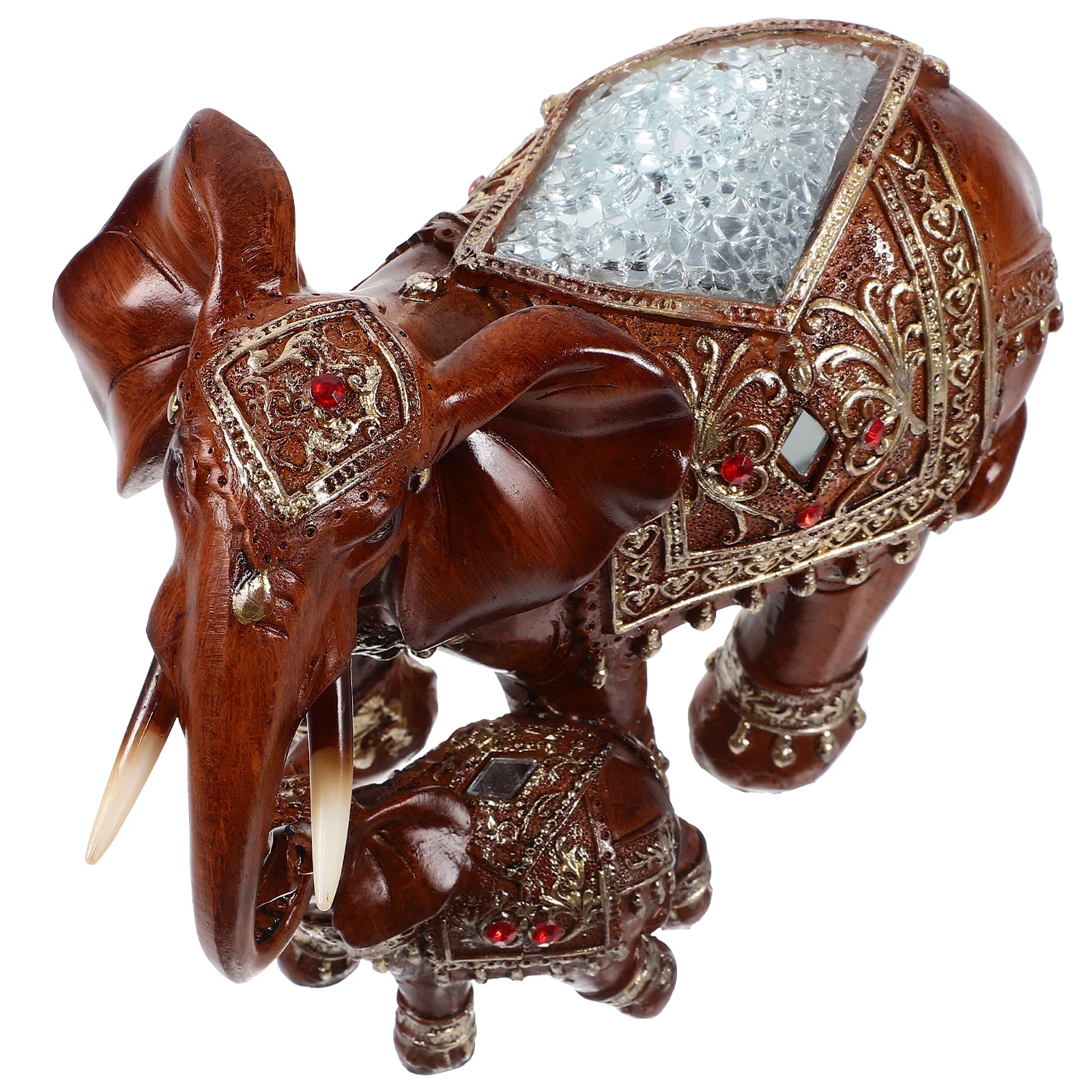 Lucky Wealth Elephant Resin Sculpture Desktop Ornament Small Elephant Craft Animal Decor Home Decoration Room Decor 
Lucky Wealth Elephant Resin Sculpture Desktop Ornament Small Elephant Craft Animal Decor Home Decoration Room Decor