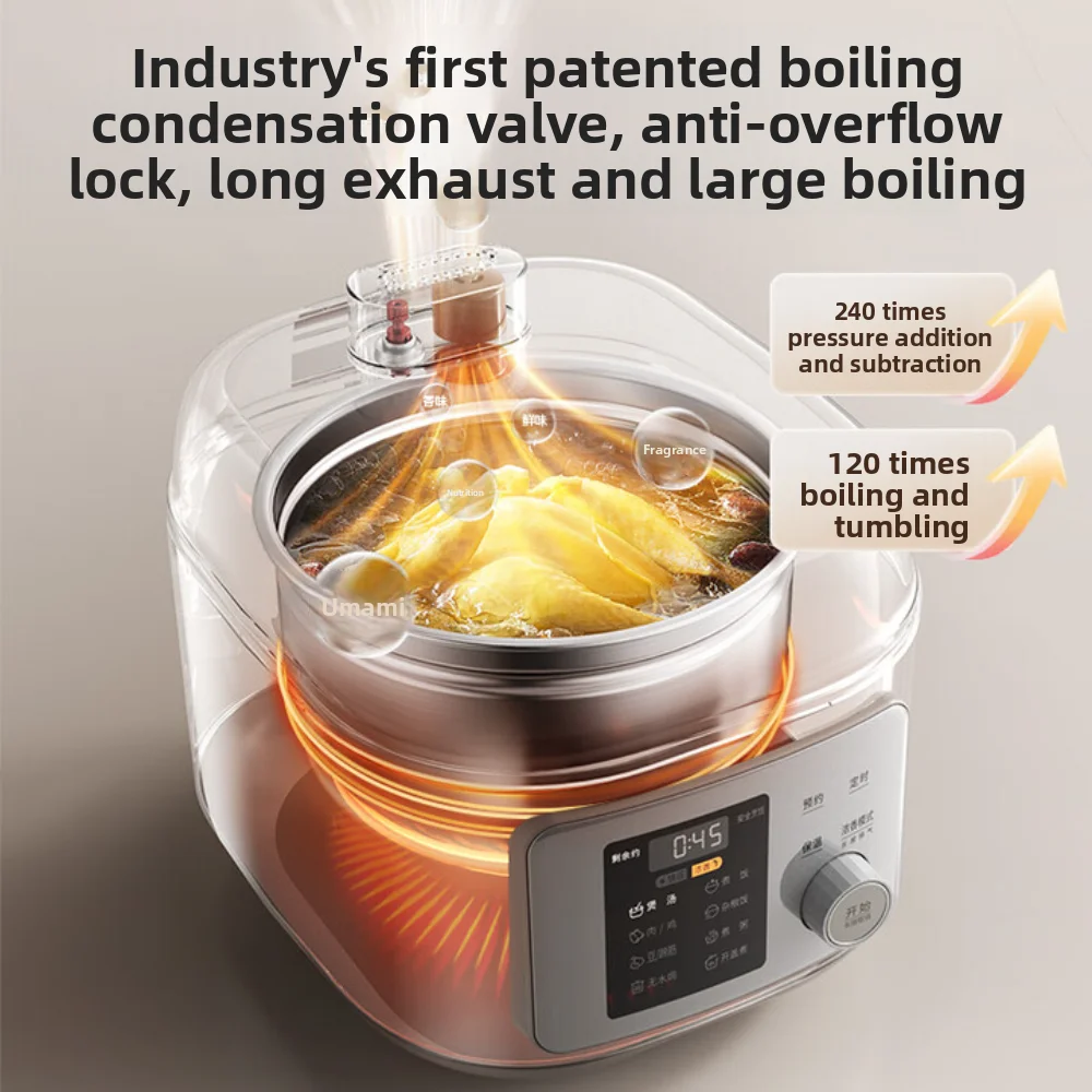 Электрическая скороварка 0 Фторная эмаль для матери и младенцев, стальной чайник 316L с покрытием, скороварка 5 л
Электрическая скороварка 0 Фторная эмаль для матери и младенцев, стальной чайник 316L с покрытием, скороварка 5 л