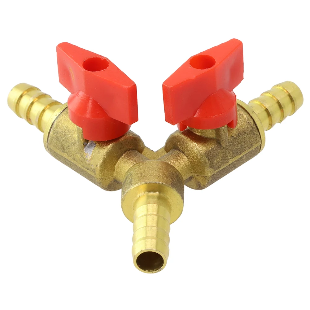 Shut Off Ball Valve Brass Valve 8mm/10mm Pneumatic Fittings Water Pipe Fittings 3-Way Brass Material Aquarium Supplies
Shut Off Ball Valve Brass Valve 8mm/10mm Pneumatic Fittings Water Pipe Fittings 3-Way Brass Material Aquarium Supplies