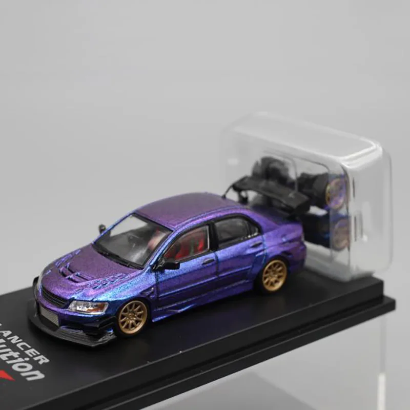 Diecast 1:64 Scale Purple Motorhome Sports Car Lancer 9 Generation Mitsubishi Lancer EVO IX CM Alloy Car Model Collectible Gift
Diecast 1:64 Scale Purple Motorhome Sports Car Lancer 9 Generation Mitsubishi Lancer EVO IX CM Alloy Car Model Collectible Gift