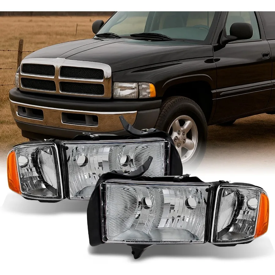 Комплект сменных пар прозрачных фар для Dodge Ram 1500 2500 3500, спортивный комплект пикапа, улучшенная видимость и современный Ae
Комплект сменных пар прозрачных фар для Dodge Ram 1500 2500 3500, спортивный комплект пикапа, улучшенная видимость и современный Ae
