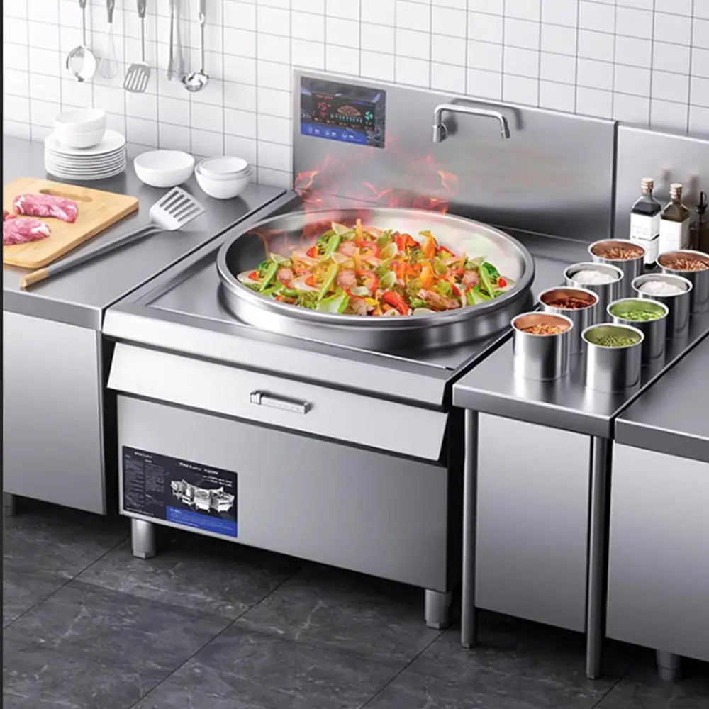 XSH Commercial 6KW Electric Induction Cooker for Beef and Mutton Soup High Power Solution for Restaurant Hotel Canteen Kitchen
XSH Commercial 6KW Electric Induction Cooker for Beef and Mutton Soup High Power Solution for Restaurant Hotel Canteen Kitchen