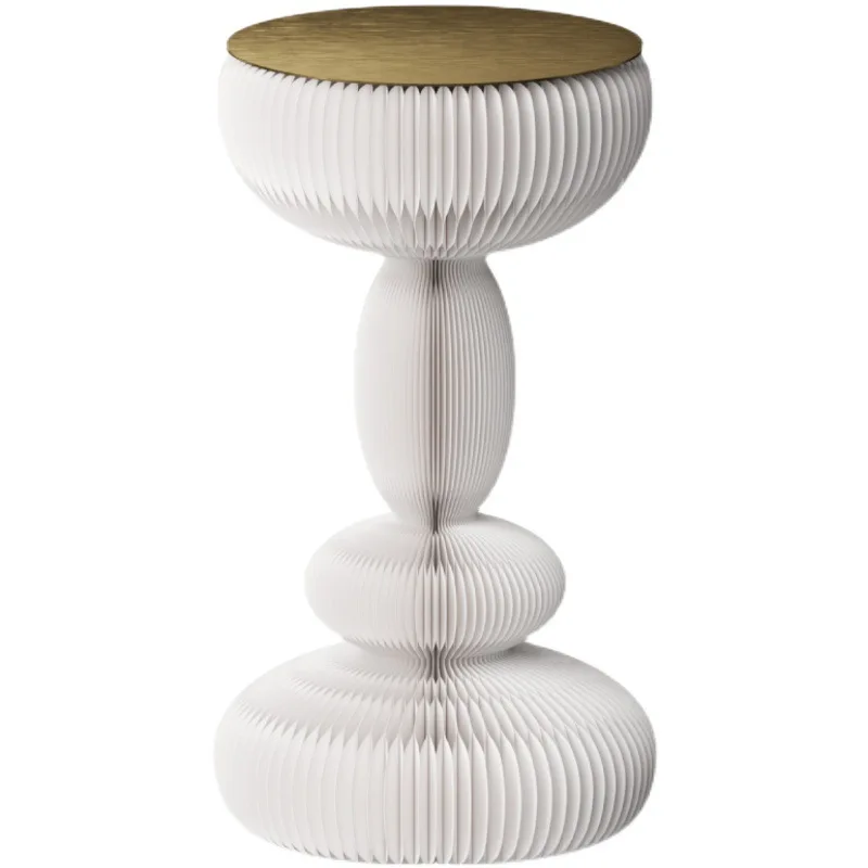 Twilight drum side table, elegant, round and romantic retro art bedside round table, paper art display stand
Twilight drum side table, elegant, round and romantic retro art bedside round table, paper art display stand