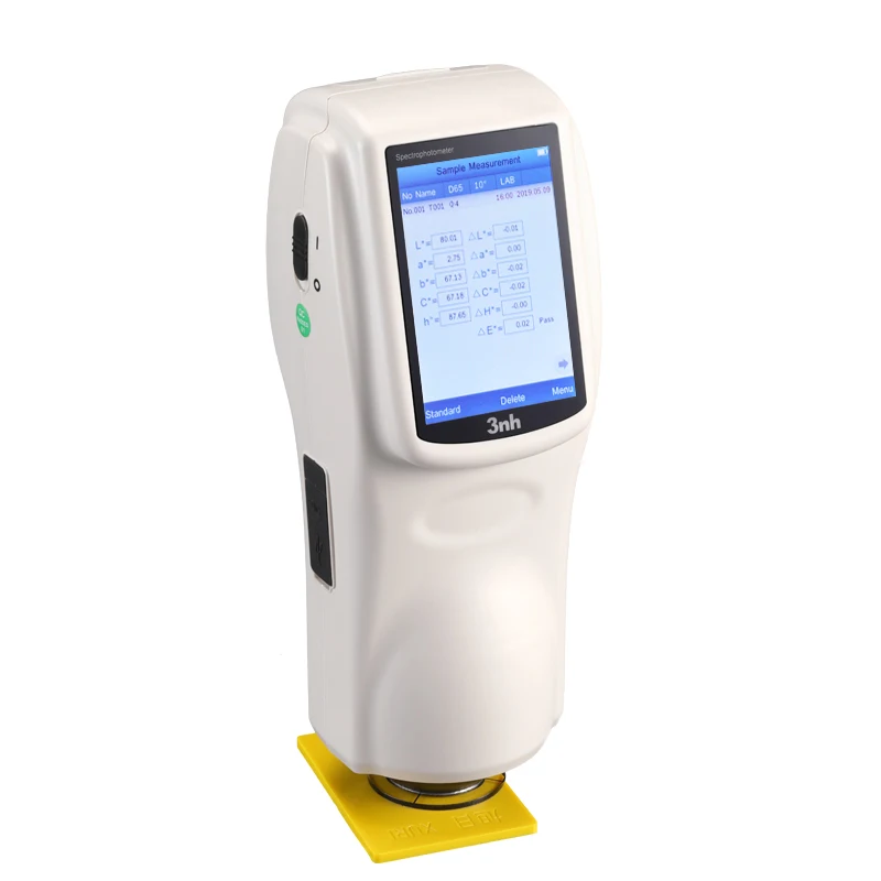 NS810 3NH 45/0 Color Spectrophotometer Spectrometer Portable Colorimeter Price with Software for paint plastic coating
NS810 3NH 45/0 Color Spectrophotometer Spectrometer Portable Colorimeter Price with Software for paint plastic coating