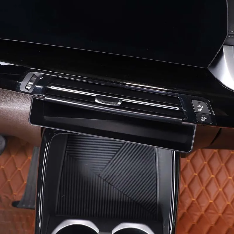 Для BMW X1 U11 2023-2024 ABS черный автомобильный центральный воздуховыпускной отверстие нижний ящик для хранения многофункциональный ящик для хранения автомобильных аксессуаров
Для BMW X1 U11 2023-2024 ABS черный автомобильный центральный воздуховыпускной отверстие нижний ящик для хранения многофункциональный ящик для хранения автомобильных аксессуаров