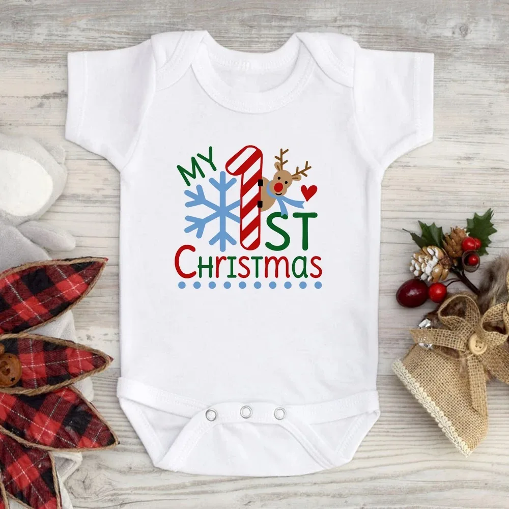 My 1st Christmas Baby Bodysuit Deer Santa Printed Newborn Jumpsuits Christmas Party Baby Infant Outfits Xmas Girls Boys Clothing
My 1st Christmas Baby Bodysuit Deer Santa Printed Newborn Jumpsuits Christmas Party Baby Infant Outfits Xmas Girls Boys Clothing
