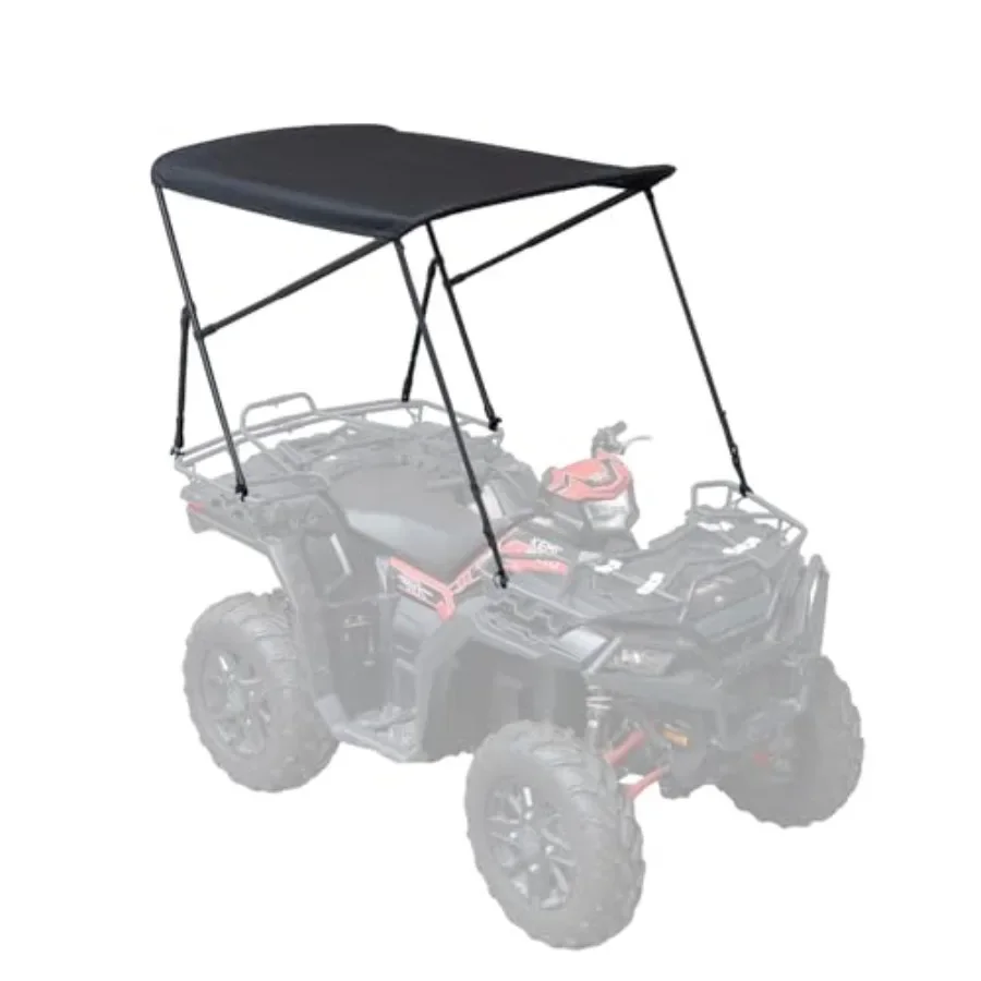 Foldable ATV Sunshade for Universal Four Wheeler: 600D UV-Blocking Shade Top Shield in Black, Lightweight Compact Design
Foldable ATV Sunshade for Universal Four Wheeler: 600D UV-Blocking Shade Top Shield in Black, Lightweight Compact Design