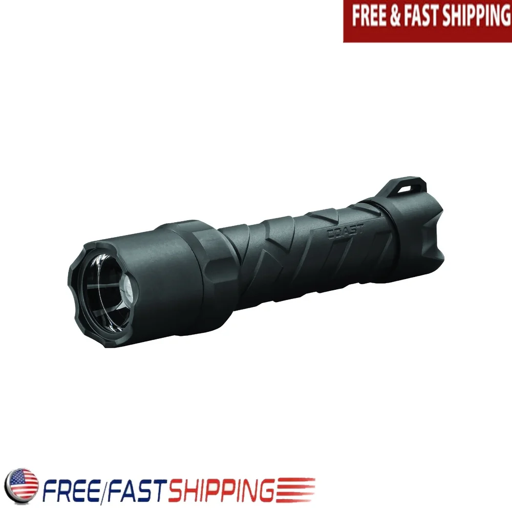 LED Flashlight 740 Lumens Storm Proof Dust Resistant Twist Focus Ultra View Flood BULLS-EYE Spot IP54 Polysteel 14.1 oz
LED Flashlight 740 Lumens Storm Proof Dust Resistant Twist Focus Ultra View Flood BULLS-EYE Spot IP54 Polysteel 14.1 oz