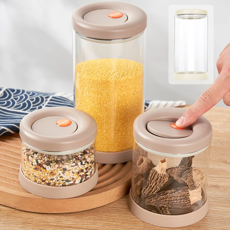 New Premium Glass Food Storage Jar Reusable Multi-function for Grain Coffee Bean and Tea Food Storage Containers Food Storage
New Premium Glass Food Storage Jar Reusable Multi-function for Grain Coffee Bean and Tea Food Storage Containers Food Storage