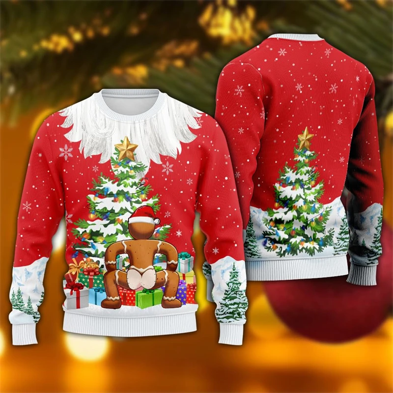 Funny Design Ugly Christmas Sweater For Women Men Tops Hilarious Santa Claus Reindeer Snowman Sweatshirts Xmas Unisex Pullovers
Funny Design Ugly Christmas Sweater For Women Men Tops Hilarious Santa Claus Reindeer Snowman Sweatshirts Xmas Unisex Pullovers