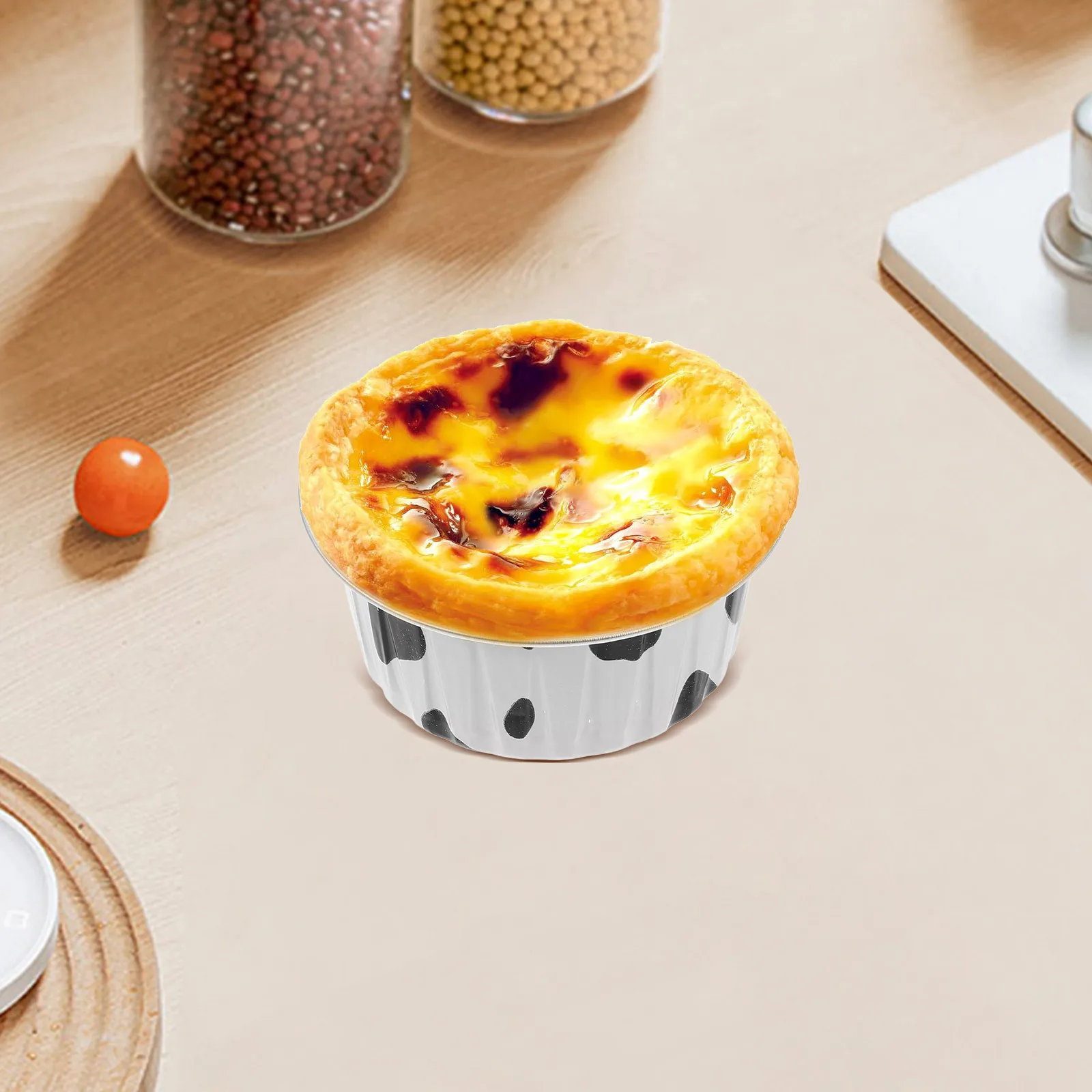 50Pcs Baking Molds Foil Pudding Cups Reusable Aluminum Mini Tart Pan for Egg Tarts Cupcakes Muffins Pudding Mold Baking Supplies
50Pcs Baking Molds Foil Pudding Cups Reusable Aluminum Mini Tart Pan for Egg Tarts Cupcakes Muffins Pudding Mold Baking Supplies