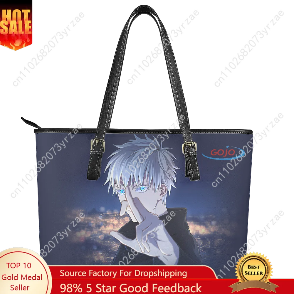 Satoru Gojo Handbag Mens Womens Personalized Tote Bag Fashion Shoulder Bag Business Commuter Leather Print Purse Customize Bags
Satoru Gojo Handbag Mens Womens Personalized Tote Bag Fashion Shoulder Bag Business Commuter Leather Print Purse Customize Bags