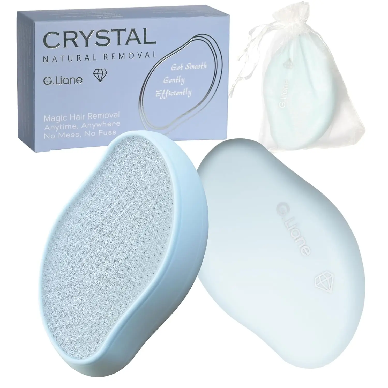 Premium Crystal Hair Eraser, Painless Epilator for Women, Nano Glass Leg & Arm Shaver, Gentle & Efficient Hair Removal Tool (Sky
Premium Crystal Hair Eraser, Painless Epilator for Women, Nano Glass Leg & Arm Shaver, Gentle & Efficient Hair Removal Tool (Sky