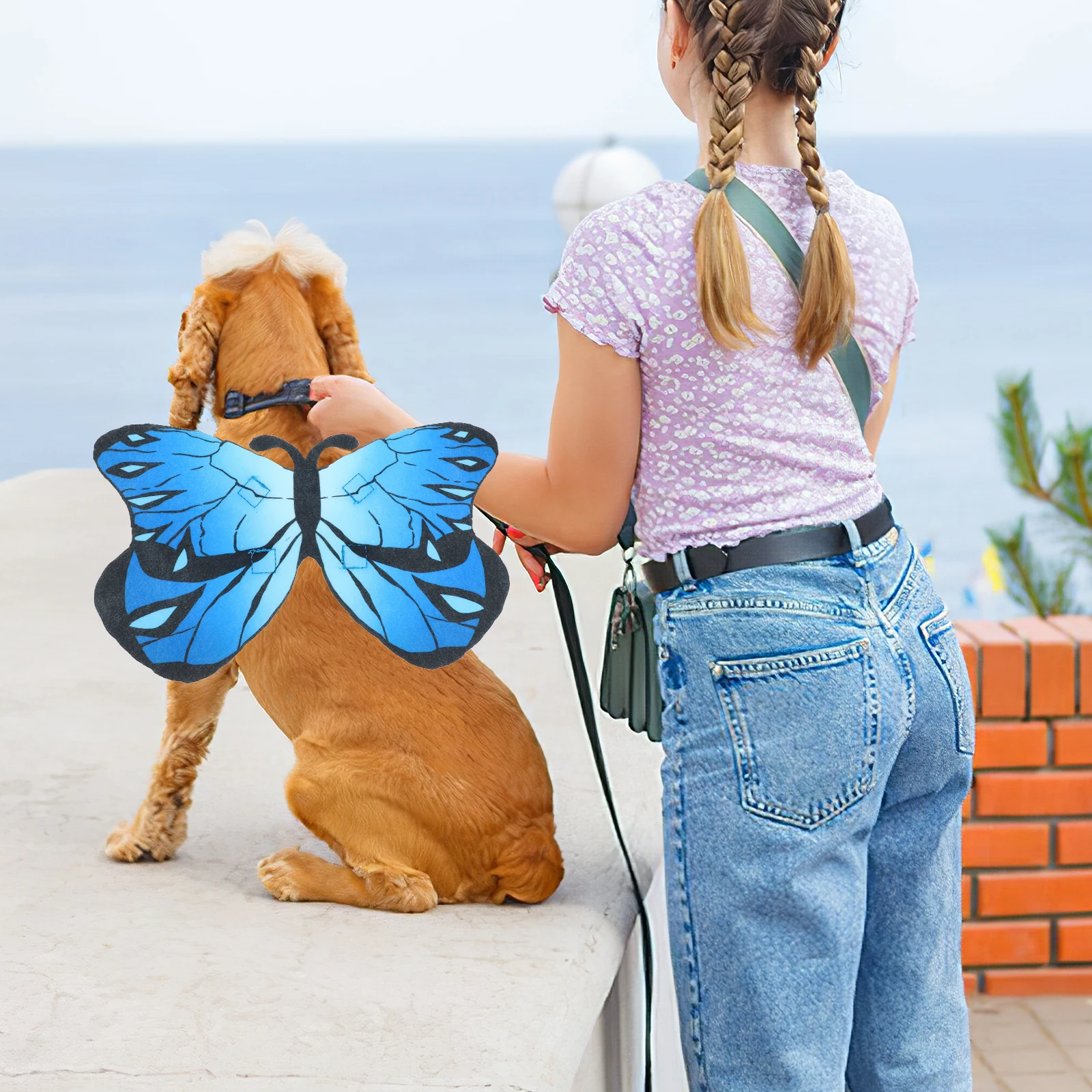Wing Animal Costume Butterfly Wings for Dogs Cats Pet Dog Wearing Butterfly Felt Material Easy Wear Pet Clothes Dog Jacket
Wing Animal Costume Butterfly Wings for Dogs Cats Pet Dog Wearing Butterfly Felt Material Easy Wear Pet Clothes Dog Jacket