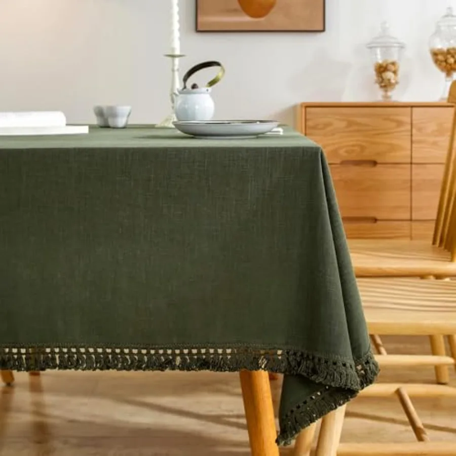 AmHoo Linen Tablecloth Table Cloth Stitching Tassel Rectangle Decorative Table Cover for Kitchen Dinning Wedding Buffet
AmHoo Linen Tablecloth Table Cloth Stitching Tassel Rectangle Decorative Table Cover for Kitchen Dinning Wedding Buffet