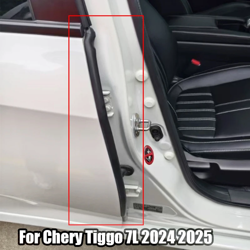 Для Chery Tiggo 7L Tiggo 7 Pro Max 2024 2025 Резиновый материал для уплотнительной ленты передней двери автомобиля на стойке B 
Для Chery Tiggo 7L Tiggo 7 Pro Max 2024 2025 Резиновый материал для уплотнительной ленты передней двери автомобиля на стойке B