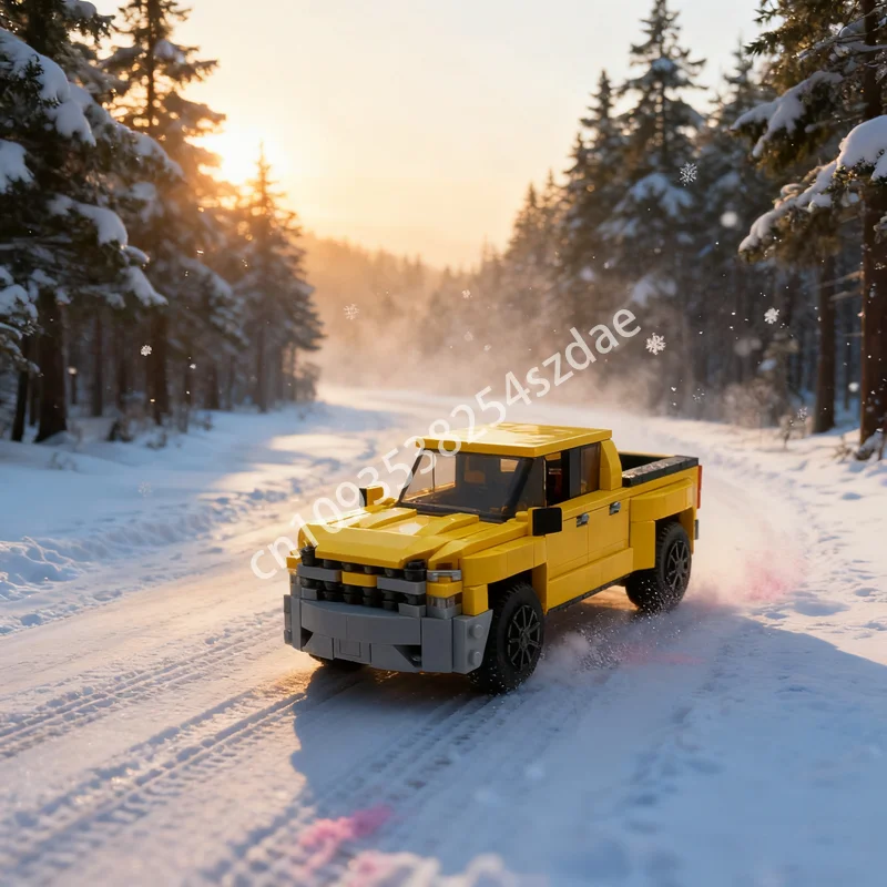 435 шт. MOC галстук-бабочка Silverado Yellow City Champions суперкар модель строительные блоки DIY игрушка кирпич Рождественский подарок детский день рождения
435 шт. MOC галстук-бабочка Silverado Yellow City Champions суперкар модель строительные блоки DIY игрушка кирпич Рождественский подарок детский день рождения