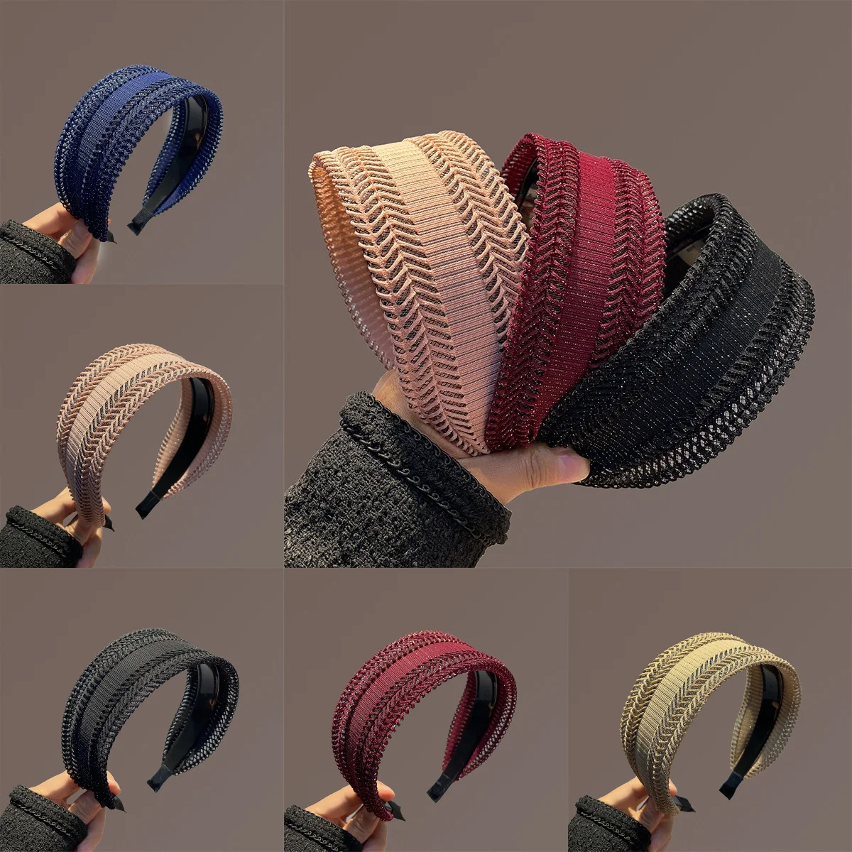 Elegant Wide Headband Forest Theme Multi-Purpose Design for Women Daily Commute Versatile Styling Luxury Fashion Accessory
Elegant Wide Headband Forest Theme Multi-Purpose Design for Women Daily Commute Versatile Styling Luxury Fashion Accessory