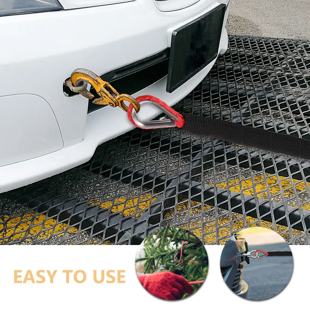 Heavy Duty 20Ft Thickened Towing Rope Towing Strap Vehicle Recovery Trailer Truck Pulling Rope With Hook 
Heavy Duty 20Ft Thickened Towing Rope Towing Strap Vehicle Recovery Trailer Truck Pulling Rope With Hook