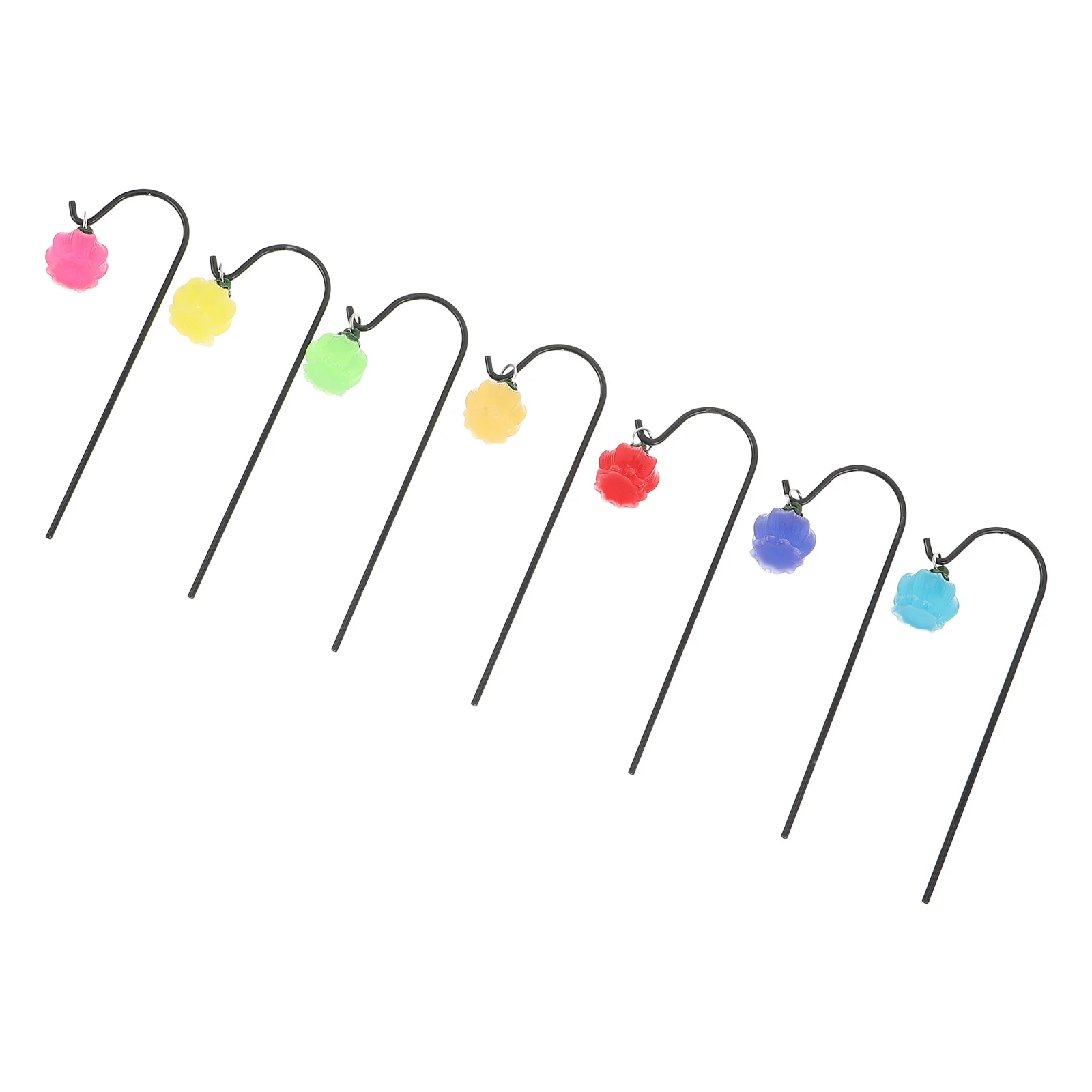 7Pcs Glow in Dark Mini Flower Accessory Set Magical Fairy Garden Lantern Picks Micro Landscape Decoration Nightlight Ornament
7Pcs Glow in Dark Mini Flower Accessory Set Magical Fairy Garden Lantern Picks Micro Landscape Decoration Nightlight Ornament